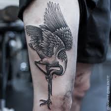 Crane tattoo meaning