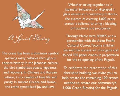 Paper crane meaning