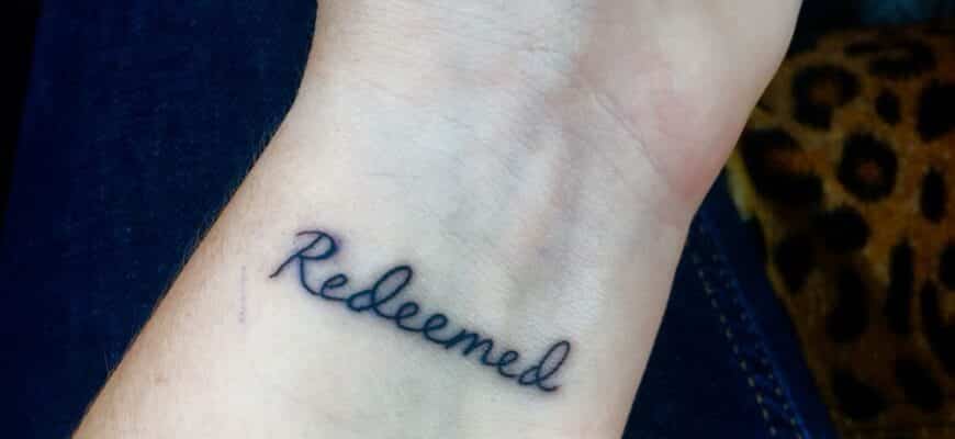 Redeemed tattoo